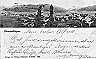 Ansicht von Immendingen aus S&uuml;d/Ost, gelaufen, vom 01.06.1919