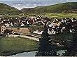 Litho, Blick vom Donauufer aufs Basaltwerk, ungelaufen