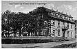 Gasthaus Falken mit Biergarten, gelaufen, 1940