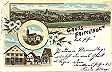 Litho von Frittlingen, gelaufen, 1899