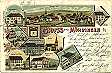 Litho von M&ouml;hringen, gelaufen, 1902