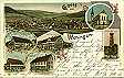 Litho von Wehingen, gelaufen, 1909