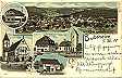 Litho von Bubsheim, gelaufen, 1908 
