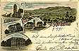 Litho von Spaichingen, gelaufen, 1897